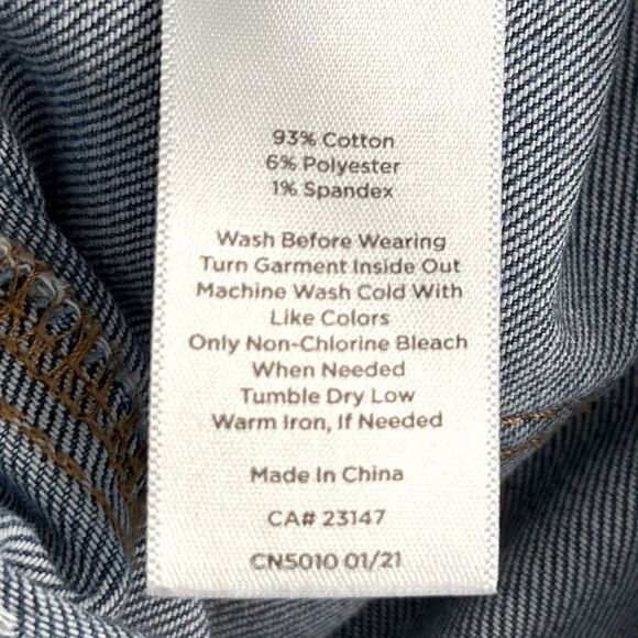 Talbots Capri Jeans Size 12P Pedal Pusher Crop Stretch - Picture 12 of 13